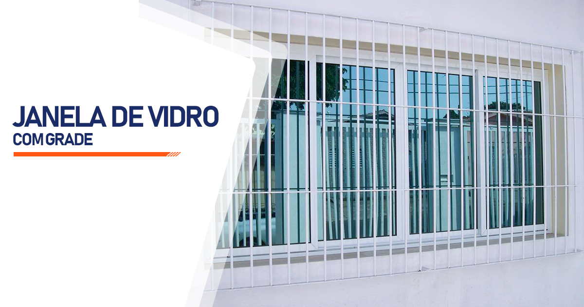Janela De Vidro Com Grade Boa Vista Calungá RR