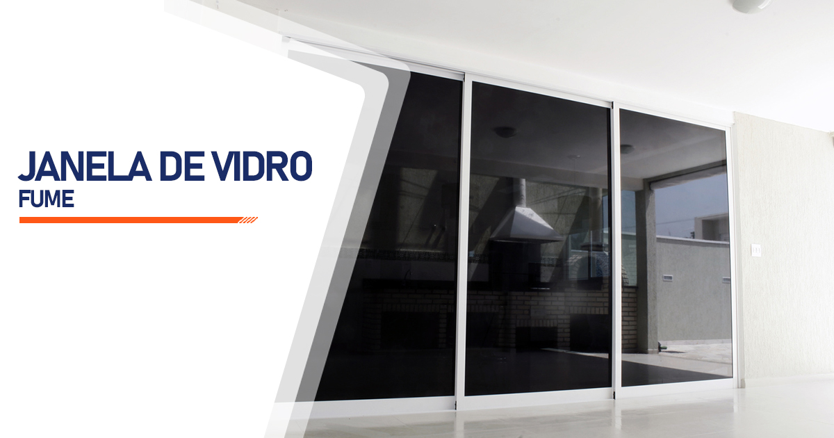 Janela De Vidro Temperado Fume Boa Vista Calungá RR