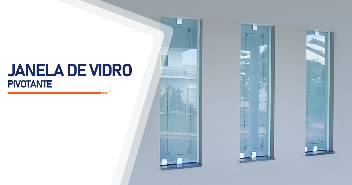 Janela Pivotante De Vidro Boa Vista Calungá RR